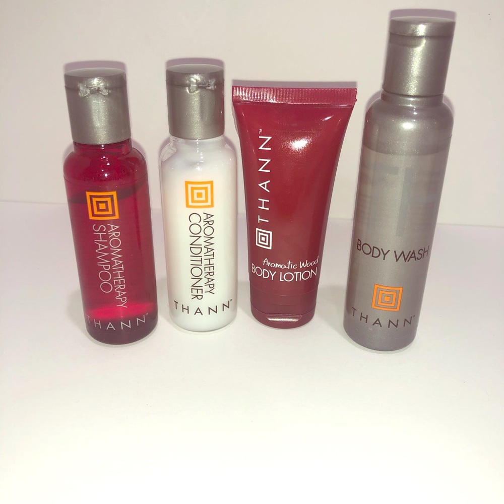 Thann travel toiletry set TSA ok new